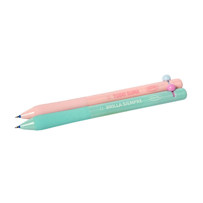 Bolígrafo Gel Artel 0,5 Mm Smile 2 Unidades