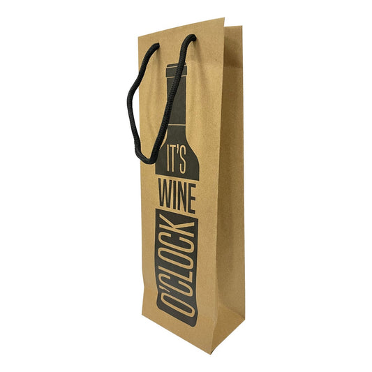 Bolsa Regalo Botella 36x12x12cm (Diseño Aleatorio)