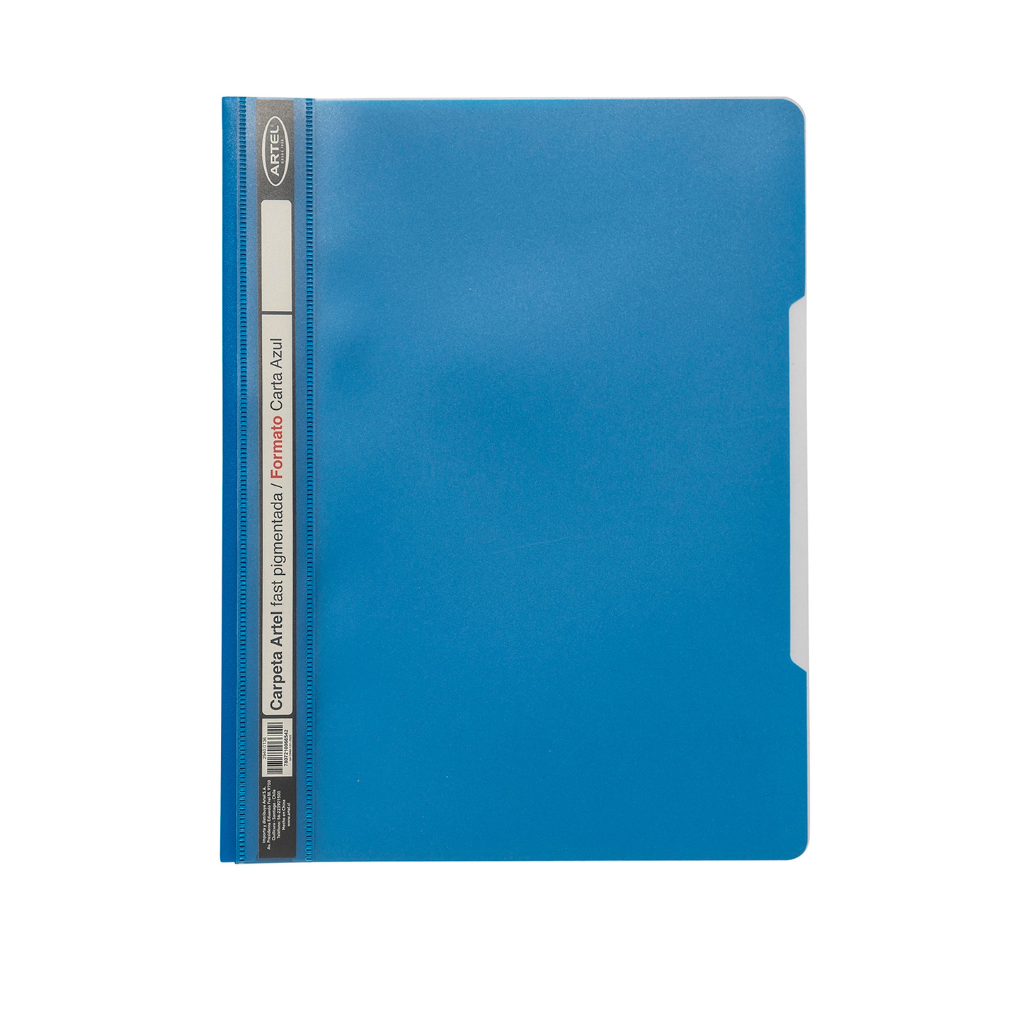 Carpeta Artel Fast Pigmentada Carta Azul