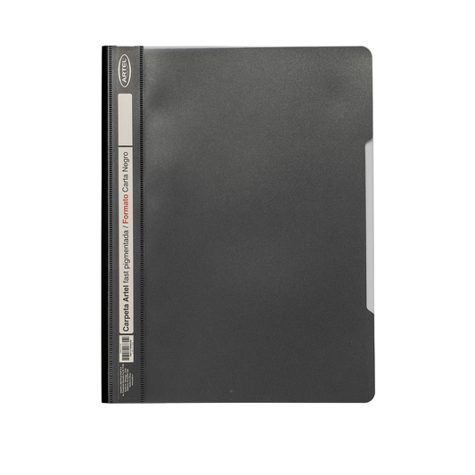 Carpeta Artel Fast Pigmentada Carta Negro