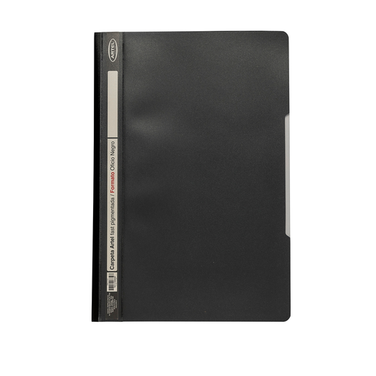 Carpeta Artel Fast Pigmentada Oficio Negro
