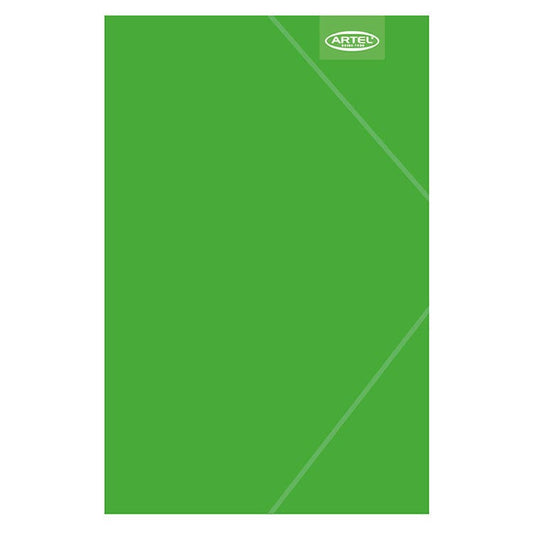 Carpeta Artel con Elástico Verde
