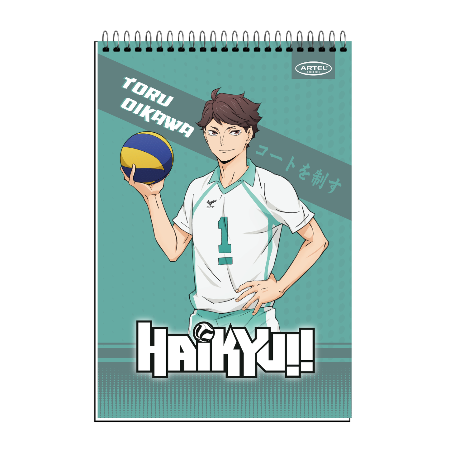 Croquera Artel 21X32 Haikyuu 80 Hojas