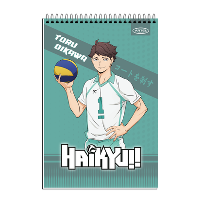Croquera Artel 21X32 Haikyuu 80 Hojas