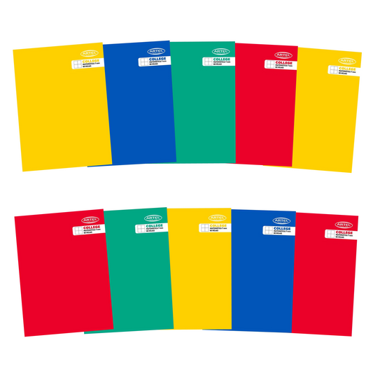 Pack Escolar Cuadernos Artel College 80 hjs 7MM 10 unidades
