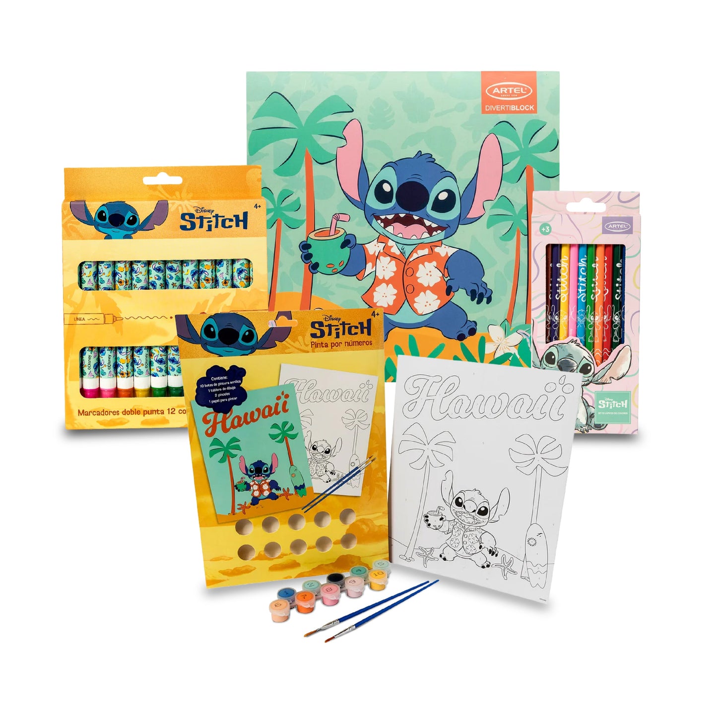 Pack Colorear Escolar
