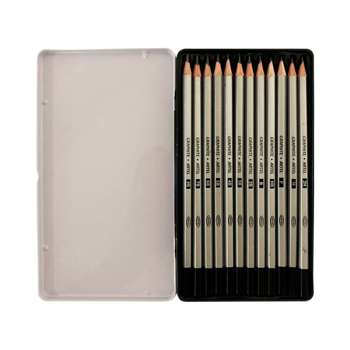 Pack Navidad Dibujo 2:  Estuche Lápices Graduados + Croquera de Papel Bond