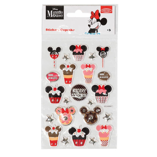 Sticker Minnie Cupcake Disney