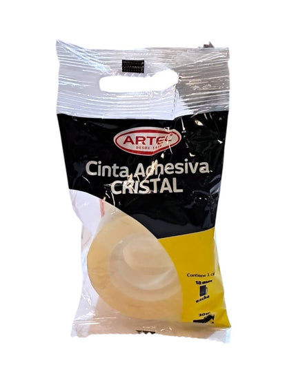 Cinta Adhesiva Cristal 18mm. 30mts. Artel