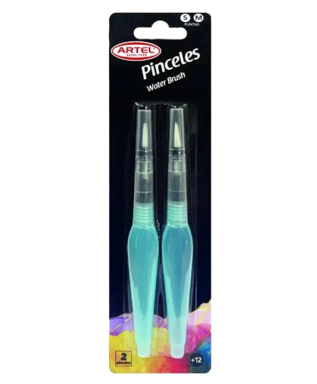 Set Pinceles Artel Water Brush 2 Unidades