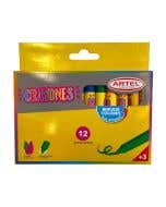 Crayones 12 Colores Artel