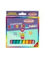 Plasticina Artelina Pastel 10 Barras Artel