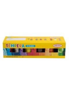 Estuche Tempera 12 Colores Artel