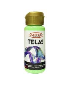 Pintura Para Tela Neón Verde 60ml. Artel