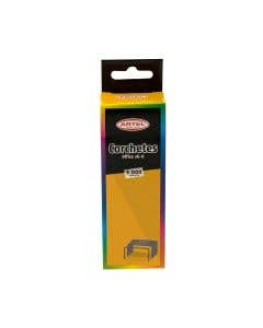 Caja 5000 Corchetes 26/6 Artel