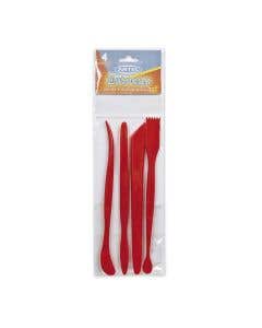 Set 4 Estecas Para Modelar Artel