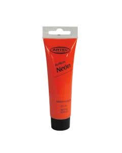 Acrílico 35ml. Anaranjado Neón 830 Artel